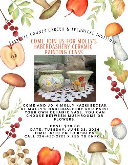 Molly's Ceramic Class